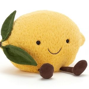 Jellycat Small Amuseable 🍋 Lemon 6.5" Soft & Plush NWT